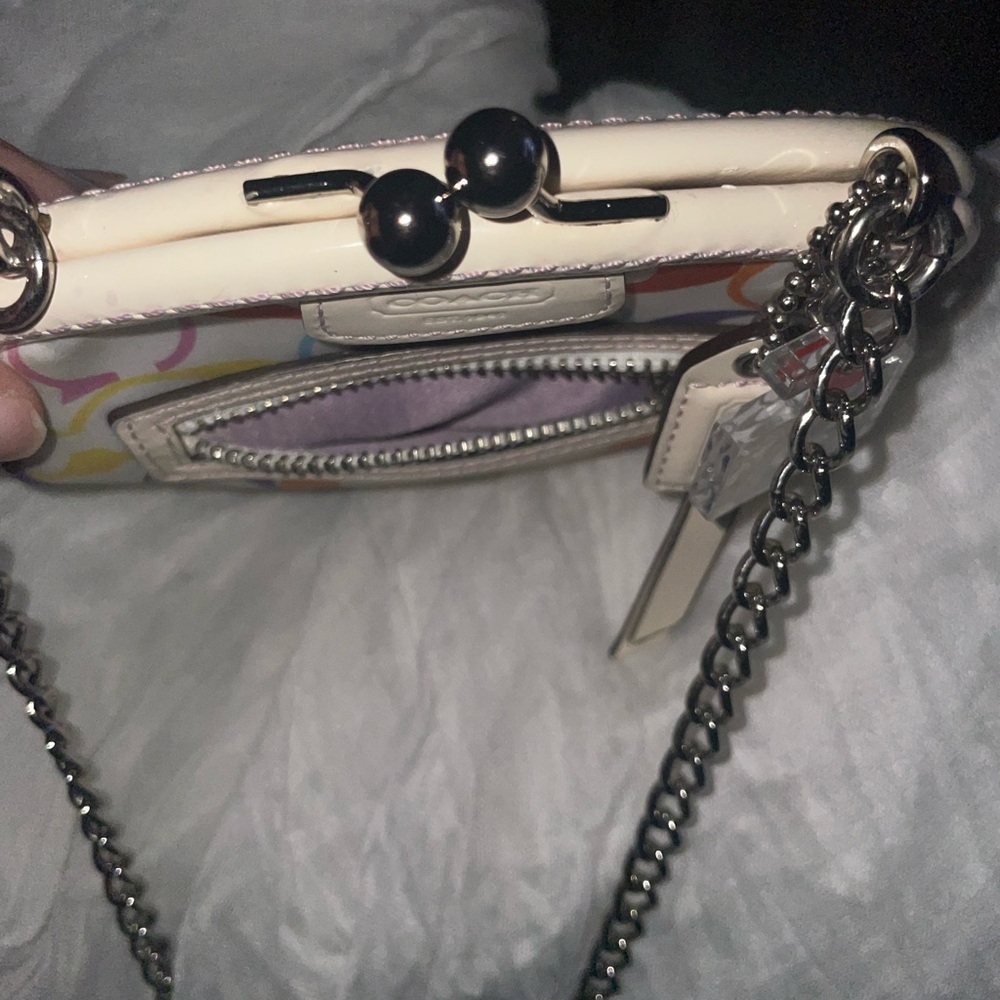 Coach Colorful Signature Mini Bag w/perfume hang tag- Collector's Piece - Picture 4 of 8